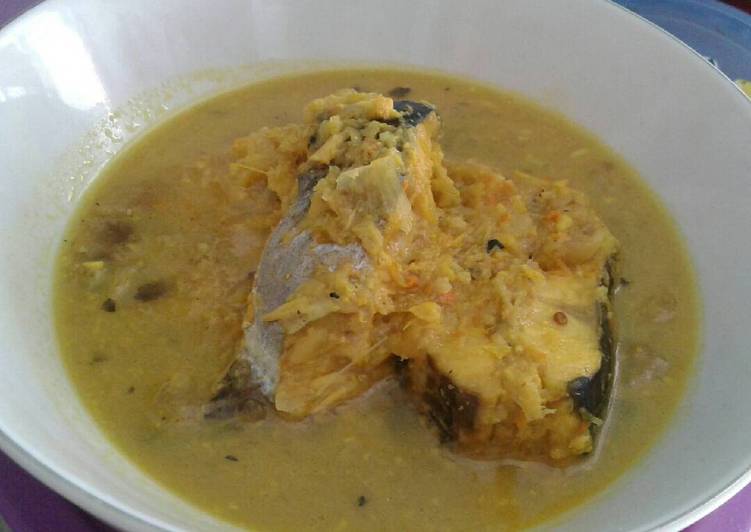 Cara Gampang Menyiapkan Mangut ikan patin segerrrr Lezat