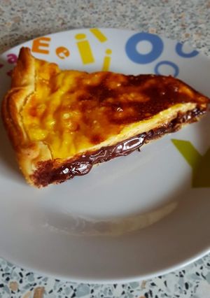 Une photo de Tarte trois chocolats