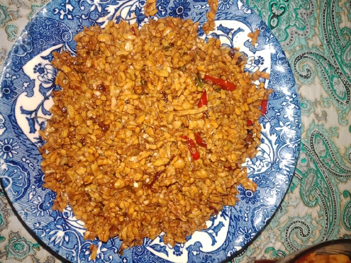 Langkah Gampang Membikin Resep Kering tempe manis yang Bikin Ngiler Anti Ribet, Menggugah Selera