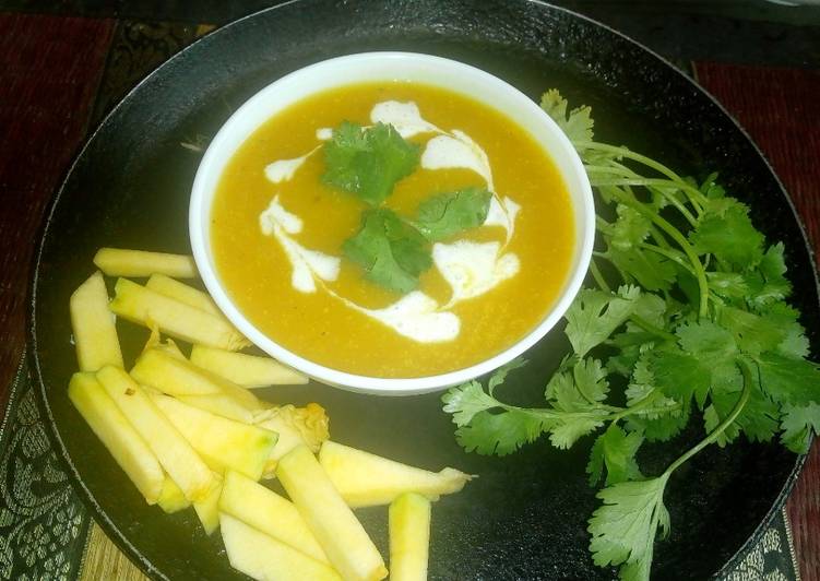 Easiest Way to Prepare Super Quick Homemade Pumpkin soup