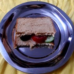 A picture of Vegetable Sandwich.