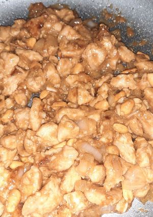 Gong Bao csirke első probálkozás recept fotója