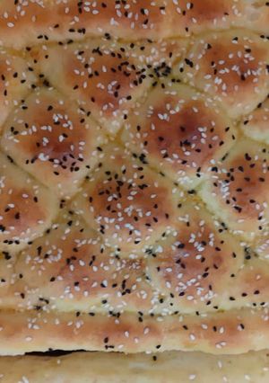 عکسی از دستور نان پیده ترکیه
