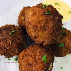A picture of Eggplant Croquettes.