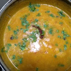 Dhaba style moong dal tadka A picture of Dhaba style moong dal tadka.