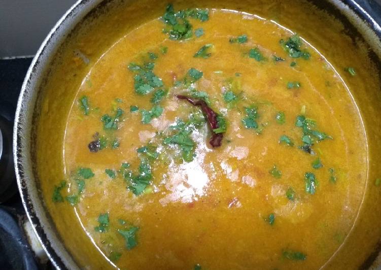 Recipe of Super Quick Homemade Dhaba style moong dal tadka
