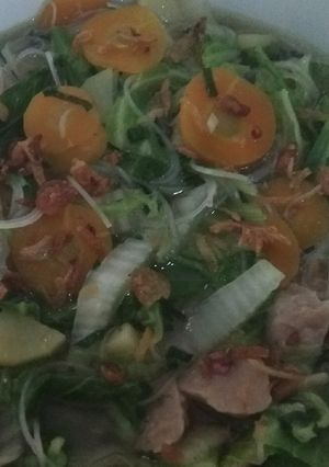 Foto resep Sub Sawi Putih dan Soun