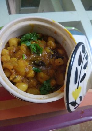 છોલે ચણા નું શાક રેસીપી મુખ્ય ફોટો