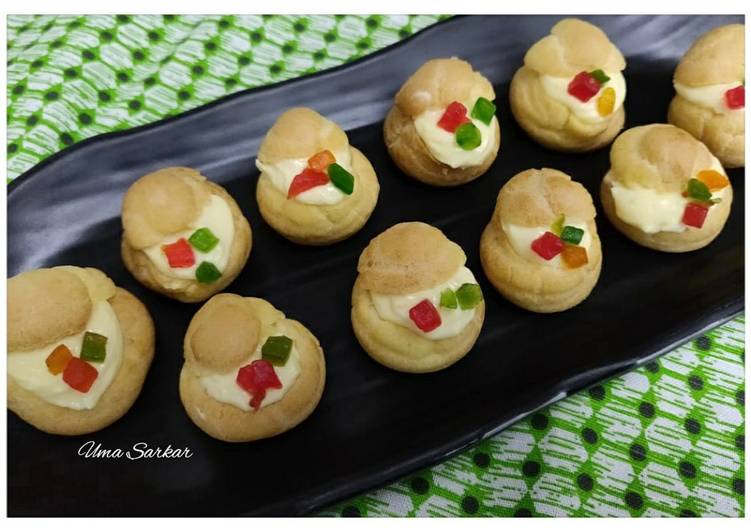 Simple Way to Make Speedy Cream puff