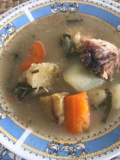 Una foto de Sopa de pescado