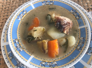 Una foto de Sopa de pescado