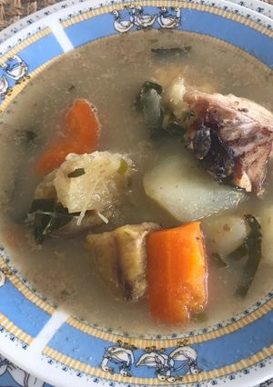 Una foto de Sopa de pescado