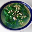 Canh rau MỒNG TƠI nấu hến