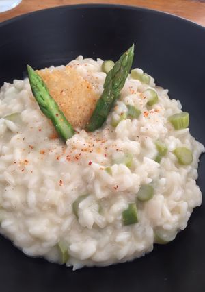 Une photo de Risotto aux asperges