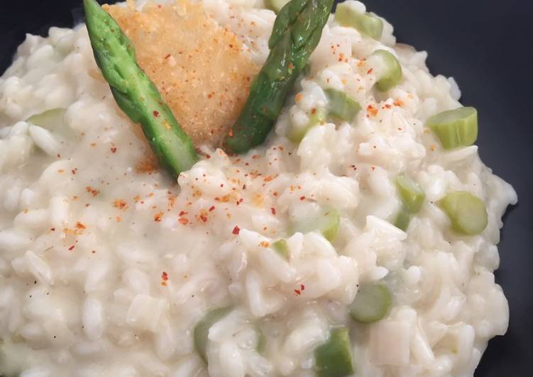 Étapes pour Préparer Tous les soirs de la semaine Risotto aux asperges