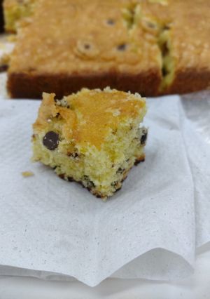 Una foto de Cuadrados de Naranja con Chocolate 🍫 🍊