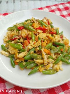 Foto resep Buncis orak arik telur (#bandung_recookSyifaFauzia)