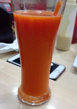 Foto de Sumo de Laranja com Cenoura