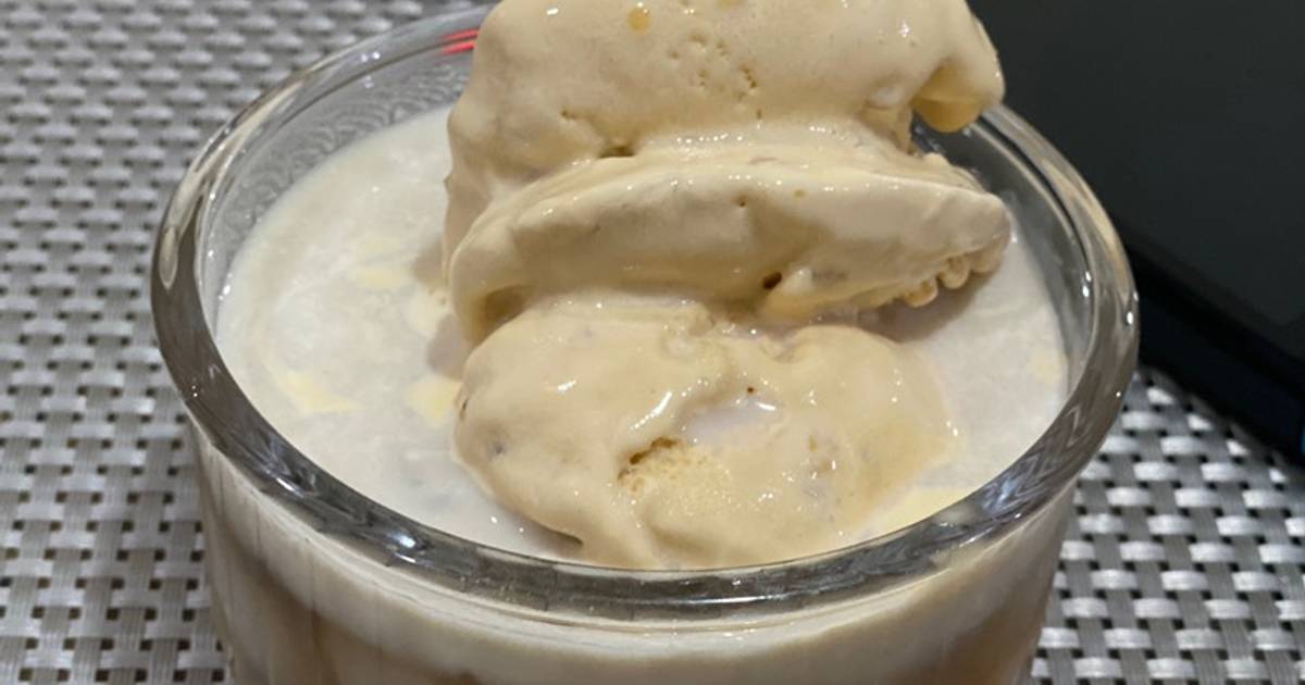 Resep Es Krim Almond Longan Grass Jelly oleh Soegianto Cookpad