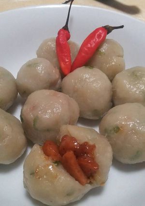 Foto resep Cilok isi Sosis saus BBQ