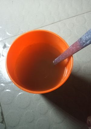 A picture of Ginja tea.