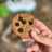 Cookies de chocolate en freidora de aire (sin huevo)