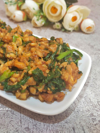 Resep Tumis Kangkung Sambel Tempe yang Enak