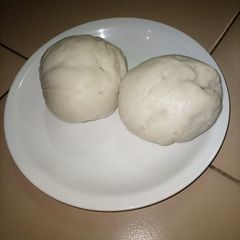 A picture of Pounded yam 😘.