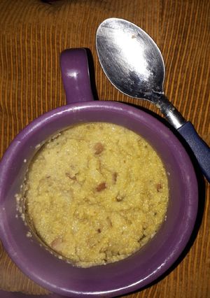 Una foto de Polenta