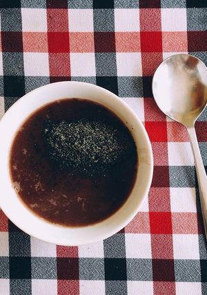 Hình của món Chè thực dưỡng (chè đậu đen, gạo lứt, mè đen).