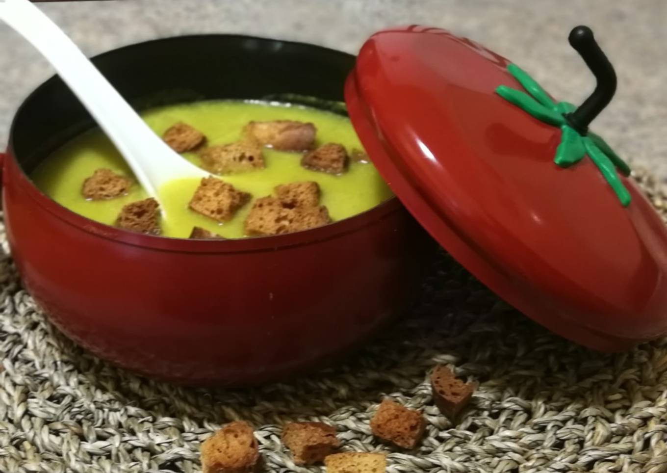 Crema de espárragos trigueros