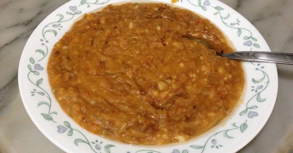 Egyptian Fava Bean Dip Foule Medammes Recipe By Nirmala Prem Cookpad 