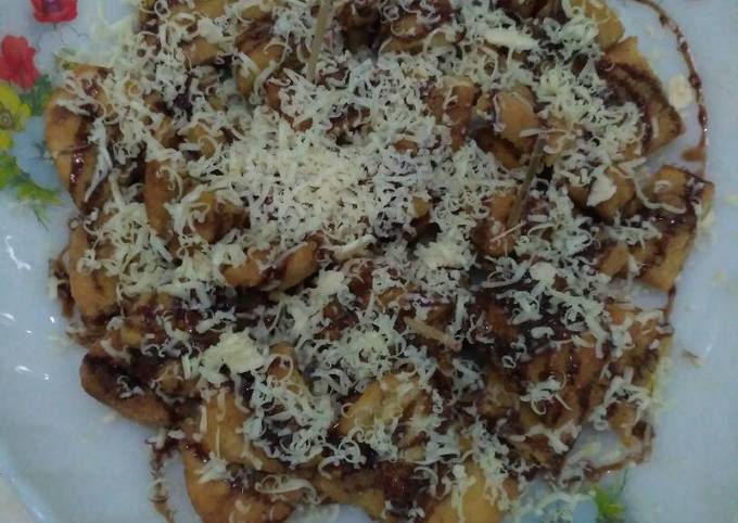 Resep: Pisang Goreng coklat keju crispy Enak Terbaru