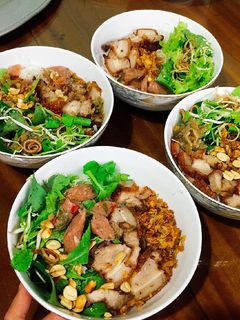 Hình của món Bún mắm nêm Đà Nẵng.
