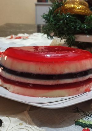 Una foto de Gelatina de colores