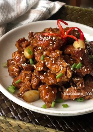Foto resep Chicken Garlic Honey Soy Sauce