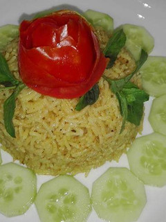A picture of Kuska Biryani or Pulao.