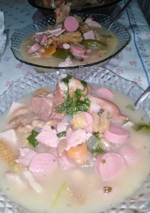 Una foto de Frijoles charros