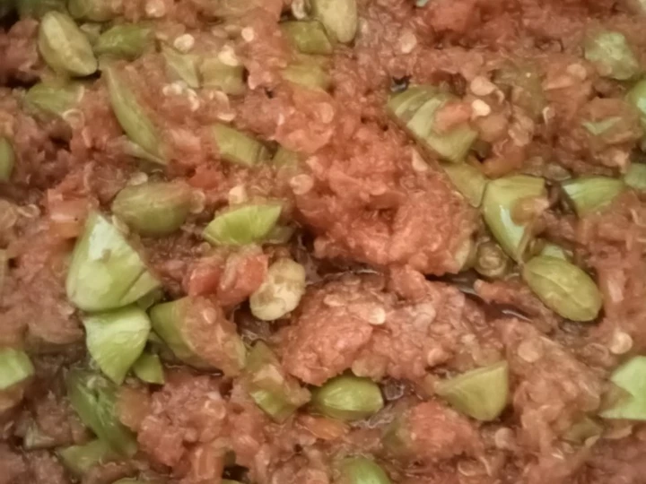 Easy Way Make Sambel pete the So Delicious Can spoil the tongue