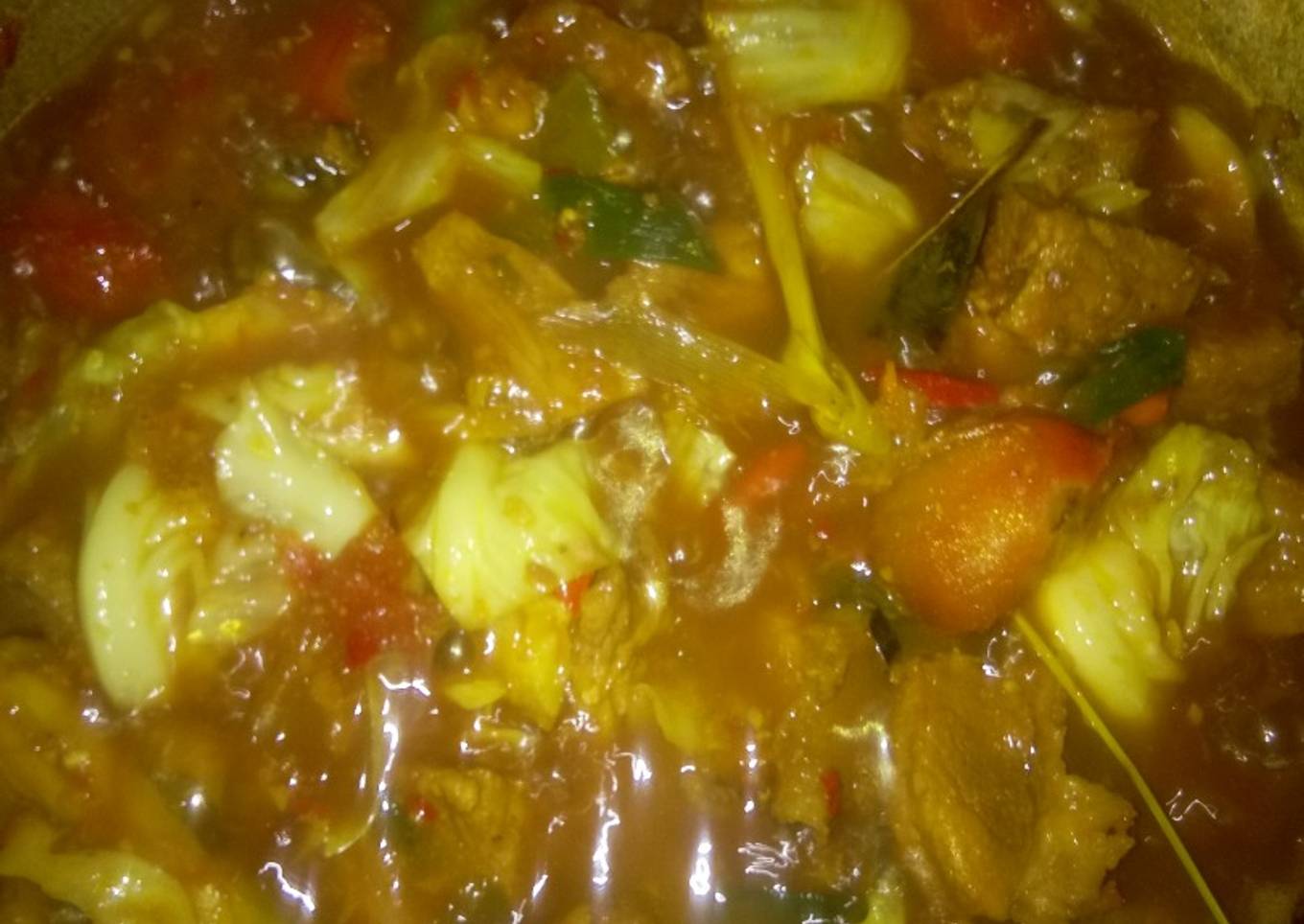 Tongseng Sapi Enak Pedas Empuk
