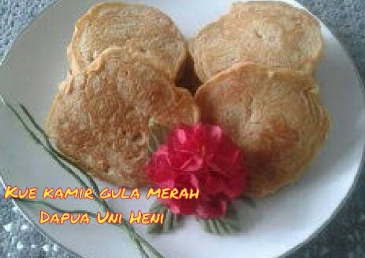 Kue kamir gula merah