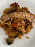 Arroz de Galera-Langostino-Alcachofa