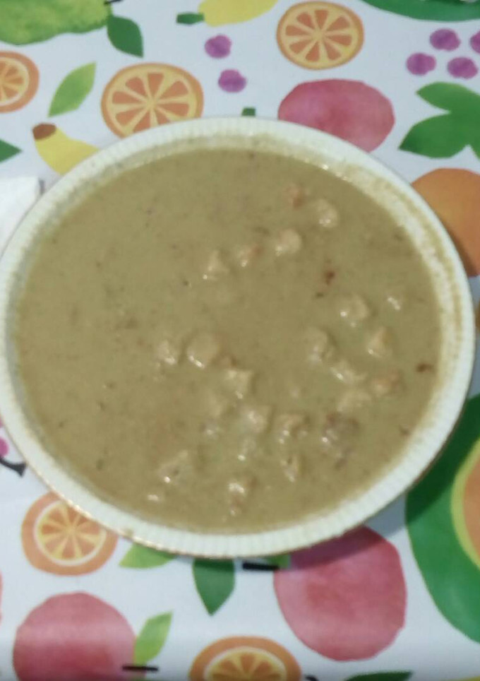 Una foto de Sopa fría de ensalada