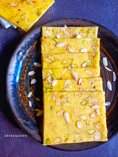 A picture of Ice Halwa / Mahim Halwa.