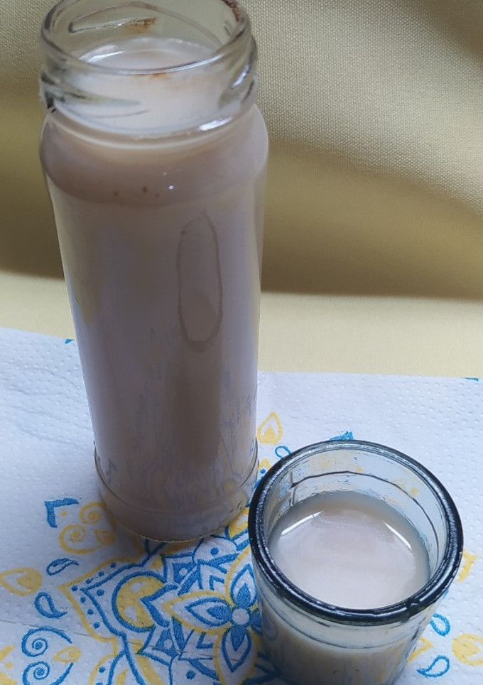Una foto de Leche de harina de soja