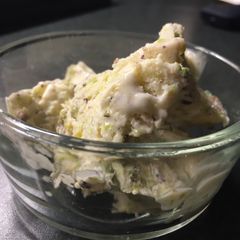 A picture of Pistachio ice cream.