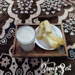 Frozen Banana Lassi A picture of Frozen Banana Lassi.