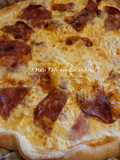 ♥ Quiche de Chouriço Picante, Mozarella e Atum ♥