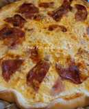 ♥ Quiche de Chouriço Picante, Mozarella e Atum ♥