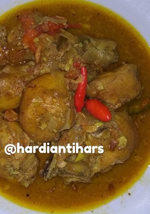 Foto resep Kari ayam simple dan enak